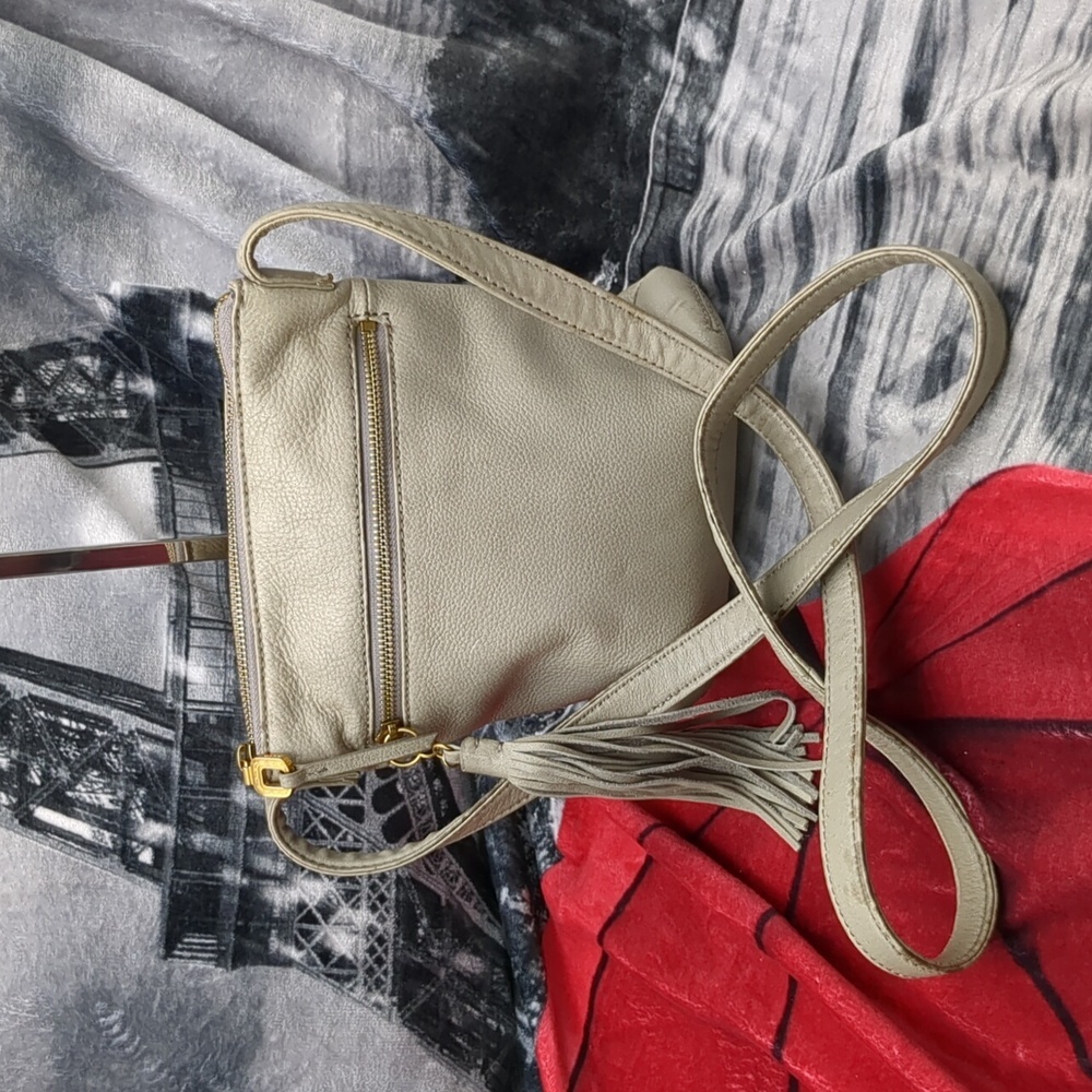 hobo Gray Leather bag